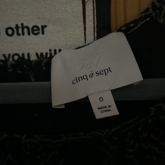 Cinq a Sept chiffon mini dress with silk lining - Picture 6 of 6